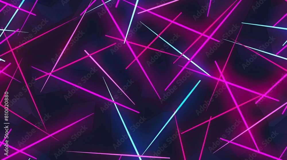 A dark background with many bright lines. A dark background with many bright lines.
