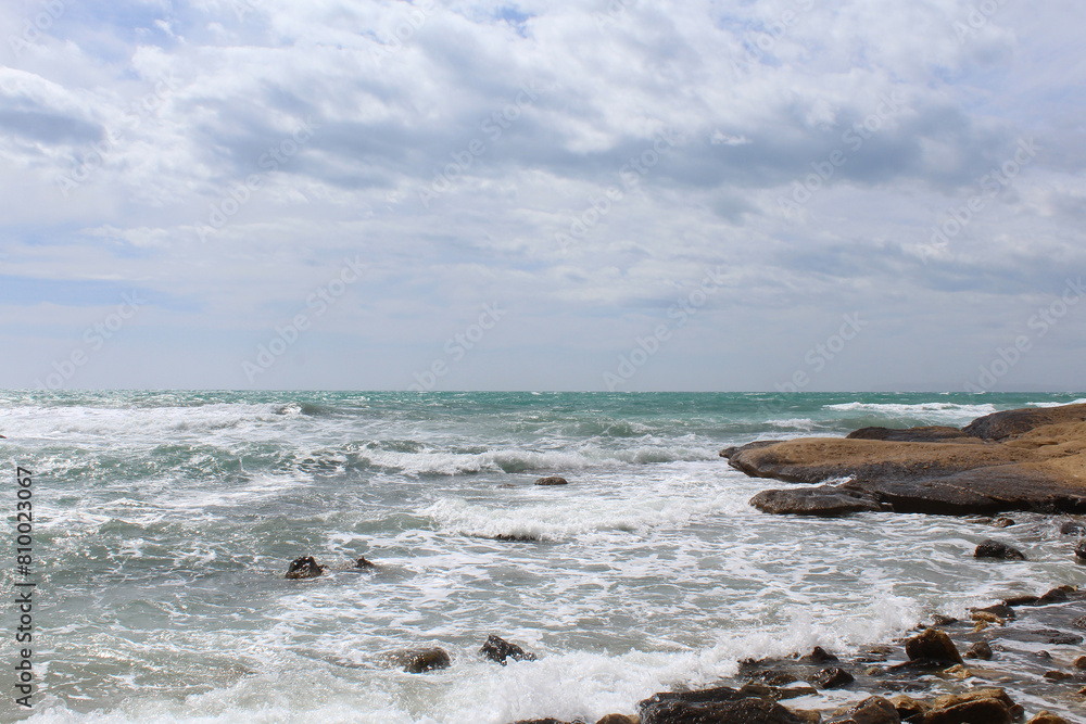 waves on the coast, waves on the beach waves on the coast, waves on the beach