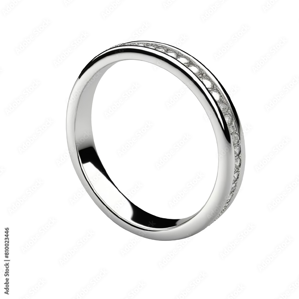 TRANSPARENT PNG ULTRA HD 8K Classic silver ring with channel-set diamonds. Simple yet timeless, perfect for any occasion TRANSPARENT PNG ULTRA HD 8K Classic silver ring with channel-set diamonds. Simple yet timeless, perfect for any occasion