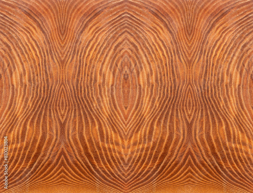 background is pattern with a wood texture on brown slice. Stabilized wood