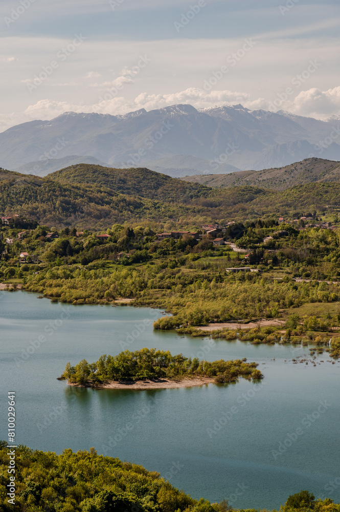 Gallo Matese, Campania, Italy. The lake