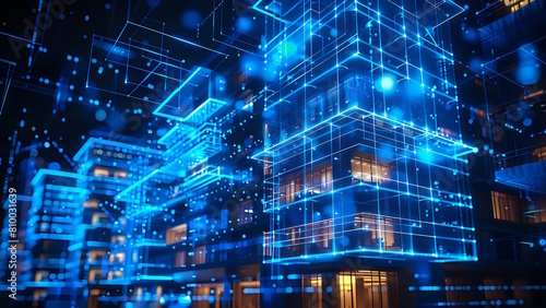 Wallpaper Mural Smart hotel management dashboard, modern hotel in a metropolis with Generative AI. Torontodigital.ca