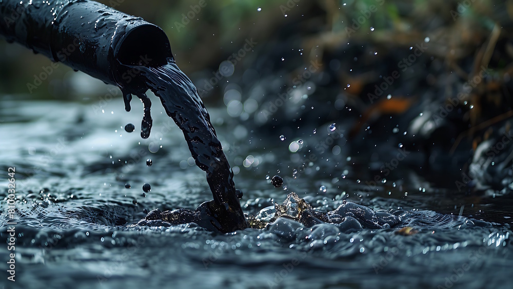 custom made wallpaper toronto digitalWater pollution in rivers. industrial waste that is not managed properly.