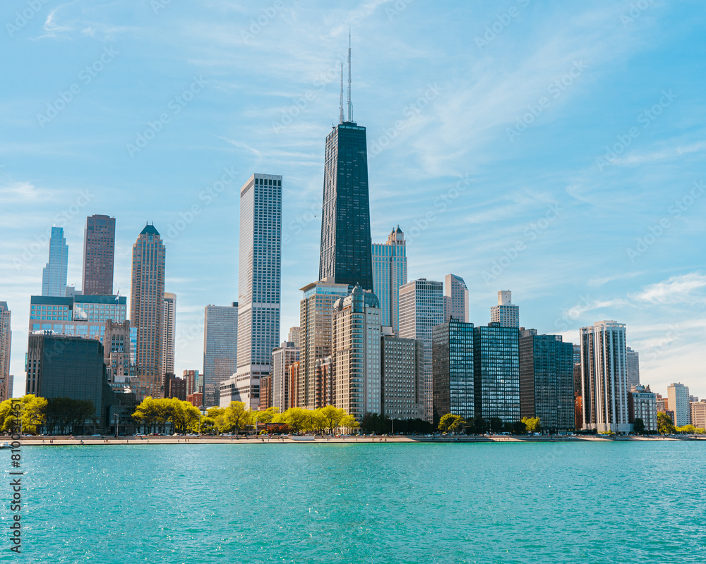 Obraz premium city skyline