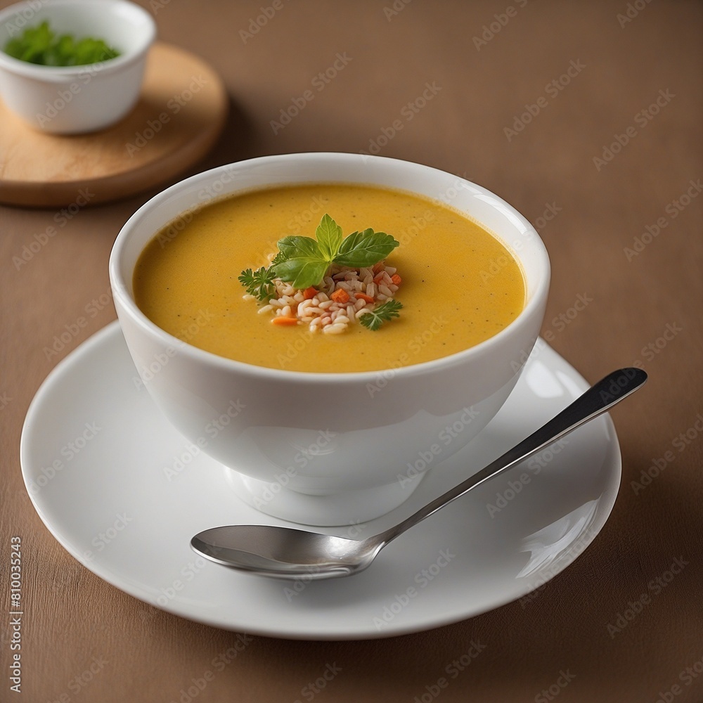 Erbsensuppe. Generative AI Technologie Erbsensuppe. Generative AI Technologie
