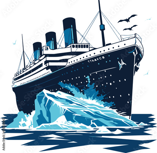 Titanic Illustration