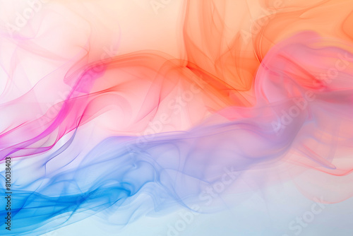 Abstract colorful watercolor for background. Digital art painting. Illustration, AI Generated
