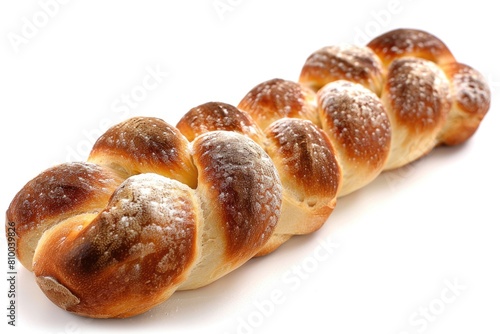 Freshly Baked German/Austrian Hefezopf Bread - Sweet and Tasty Single Object Breakfast Braid