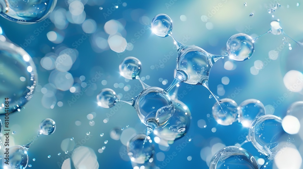 Captivating Liquid Spheres in Mesmerizing Clarity