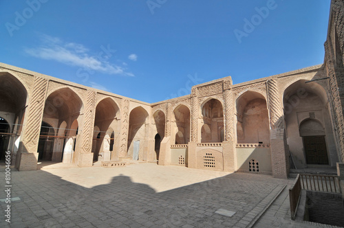 Konstfotografi Jameh Mosque of Nain in Iran