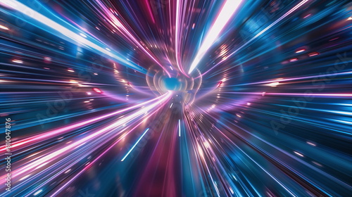 Accelerator showcasing speed and motion
