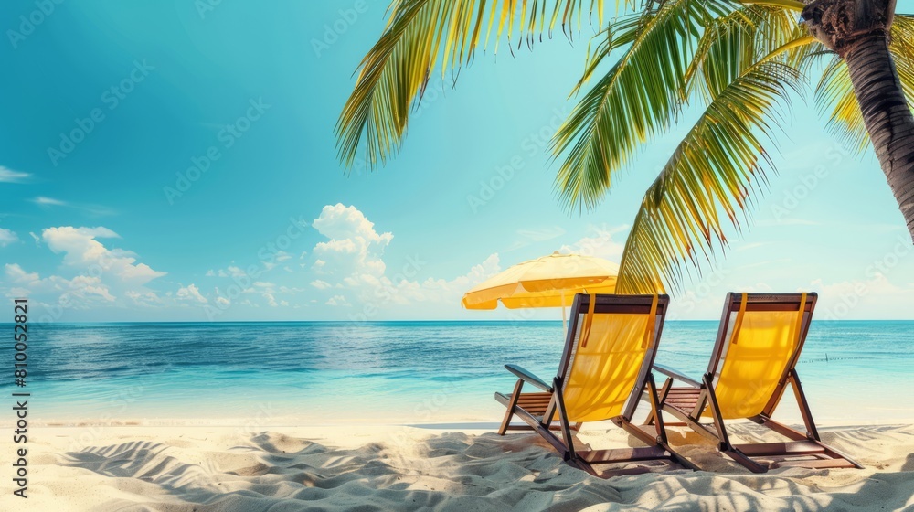 Summer Vacation Fun Holiday Relaxation Break Concept. Summer day background concept. copy space