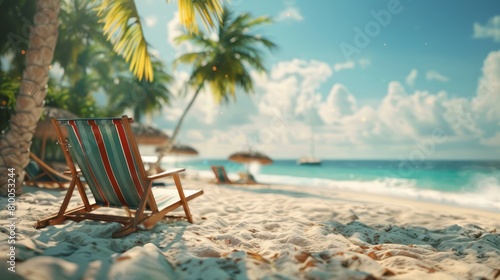 Summer Vacation Fun Holiday Relaxation Break Concept. Summer day background concept. copy space