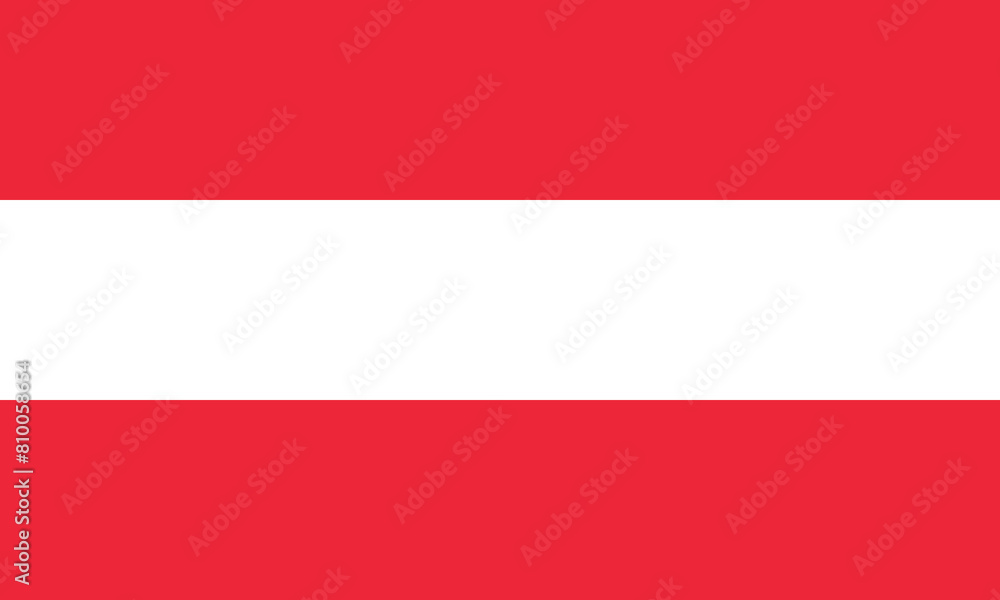 Austrian vector flag Austrian vector flag