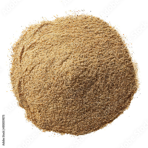 A pile of nutritional yeast flakes.
