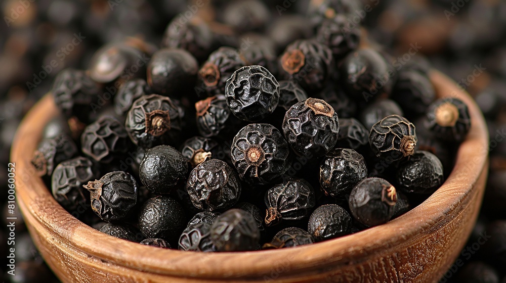 A wooden bowl brimming with blackberries sits atop a mound of berries, surrounded by more A wooden bowl brimming with blackberries sits atop a mound of berries, surrounded by more