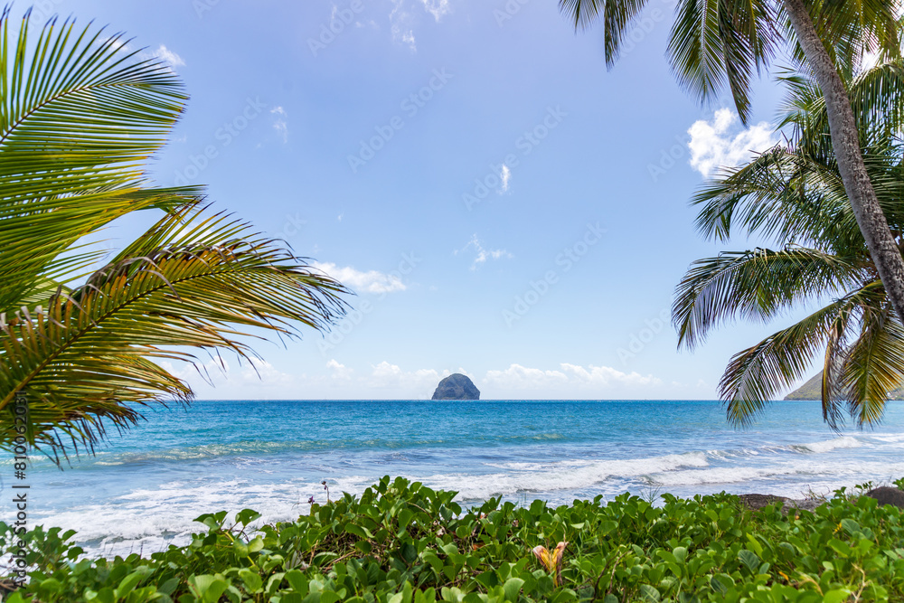 Fototapeta premium Rocher du Diamant, Martinique