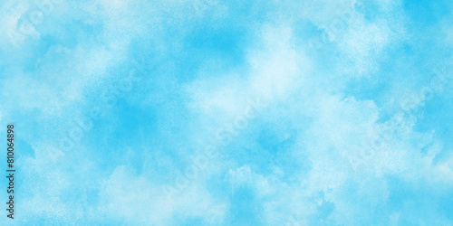 sky clouds for wallpaper backdrop background, Abstract Sky cloud landscape blue background with tiny clouds, soft cloudy watercolor abstract painting background, gradient light sky blue shades grunge.