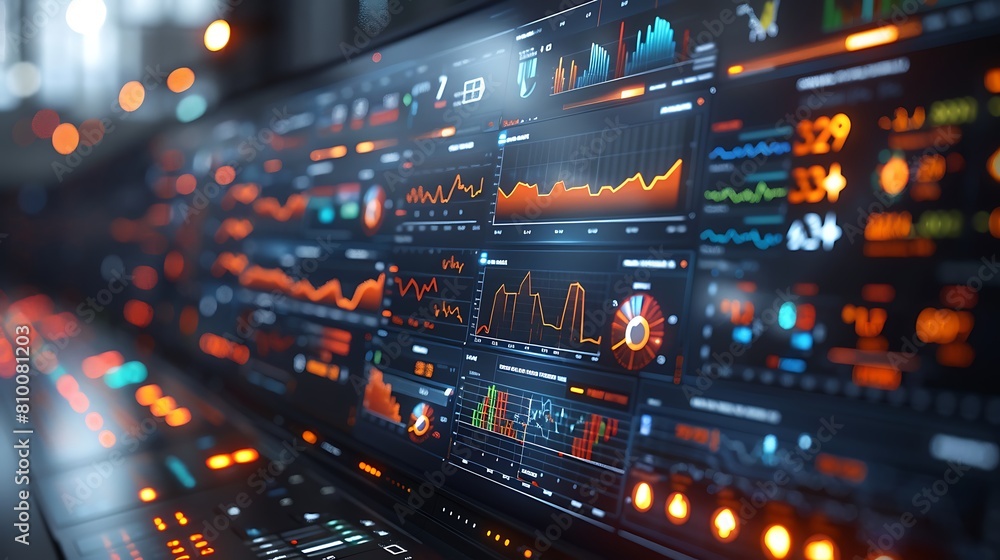 A professional sports analytics monitor showcasing interactive graphics of live game statistics, player performance metrics, and tactical overlays. A professional sports analytics monitor showcasing interactive graphics of live game statistics, player performance metrics, and tactical overlays.