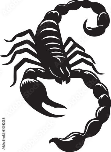 SCORPION silhouette vector EPS
