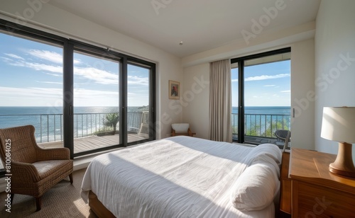 Relaxing Seaside Bedroom with Ocean View © Rezhwan