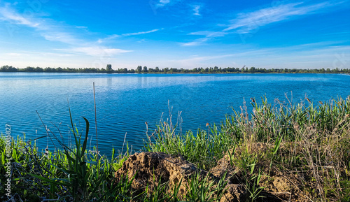Gravel mine lake