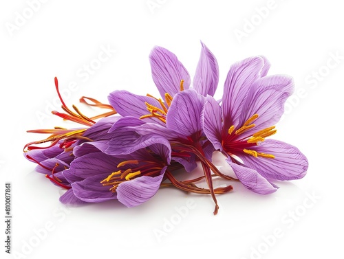 The saffron crocus is a bulbous perennial plant. The stigmas and styles of the flower are used as a spice. Saffron is the most expensive spice in the world.