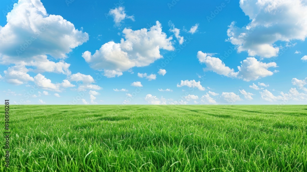 Lush green meadow background, sunny weather Lush green meadow background, sunny weather