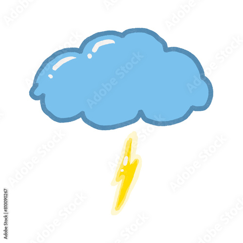 cloud and lightning