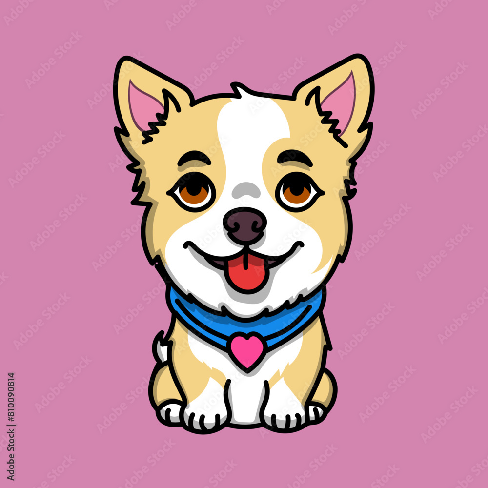 Dog vector simple design Dog vector simple design