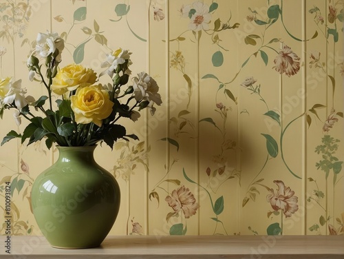 modern living room with sofa, still life with flowers'interior of a room, living room interior