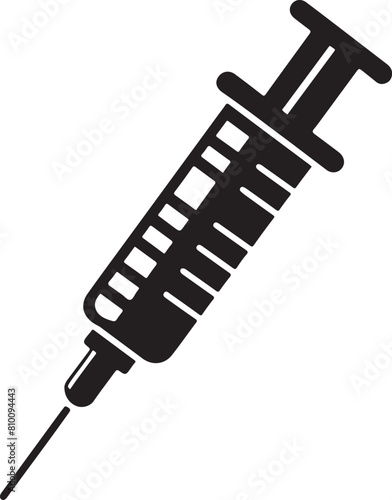 syringe with blood