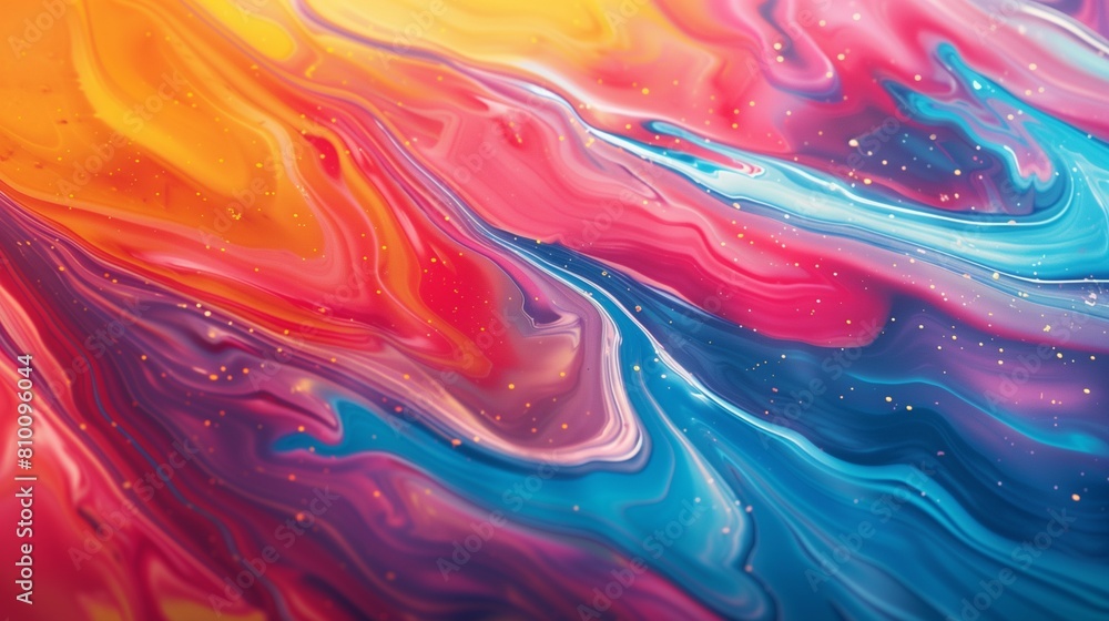 Liquid marble patterns swirling in a hypnotic embrace of vibrant pigments. Liquid marble patterns swirling in a hypnotic embrace of vibrant pigments.