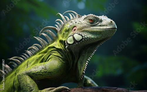 Green Iguana Reverie
