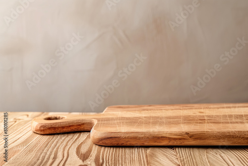 old wooden kitchen chopping board