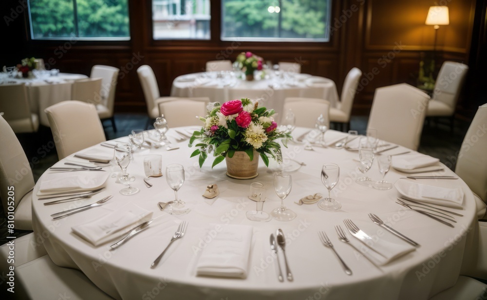 Stylish Table Setting in a Sophisticated Setting Stylish Table Setting in a Sophisticated Setting