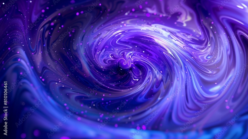 Whirlpools of indigo and violet swirling in a mysterious, enchanting dance. Whirlpools of indigo and violet swirling in a mysterious, enchanting dance.