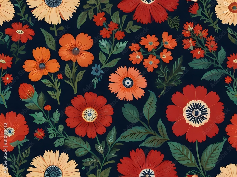 seamless floral pattern seamless floral pattern