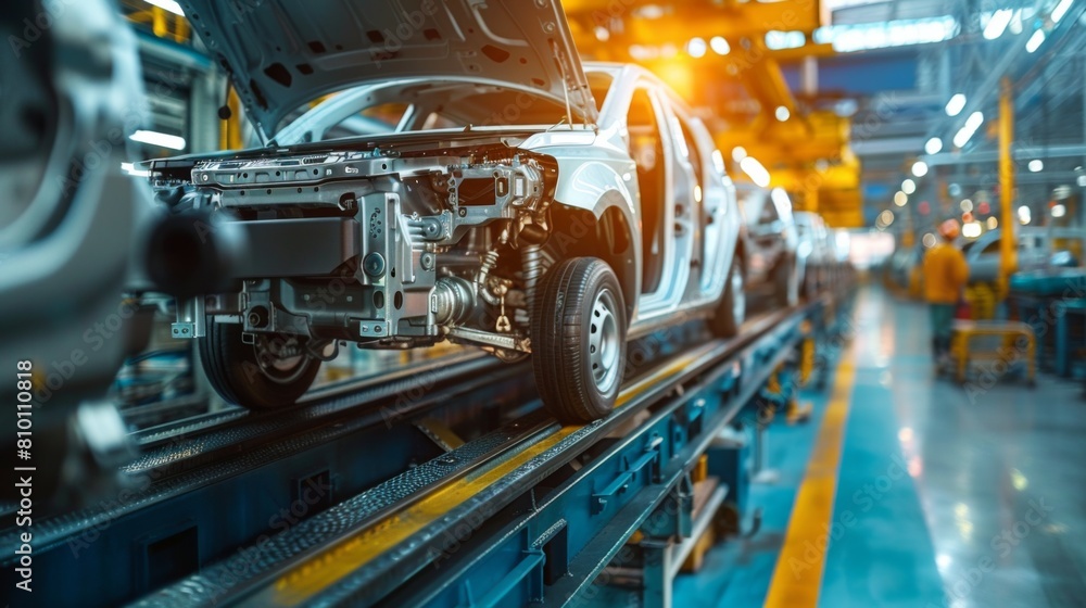 a team conducting a quality check on automotive parts in a factory a team conducting a quality check on automotive parts in a factory