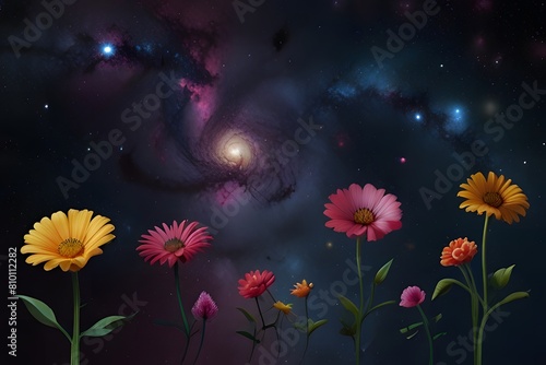 flowers in the night