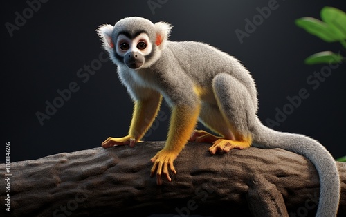 Squirrel Surprise Monkey © PNG 