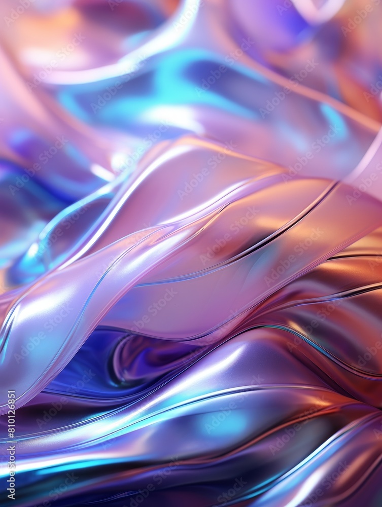Naklejka premium Vibrant abstract fluid art background