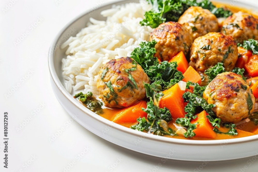 Creamy Chicken Meatball Peanut Stew Creamy Chicken Meatball Peanut Stew