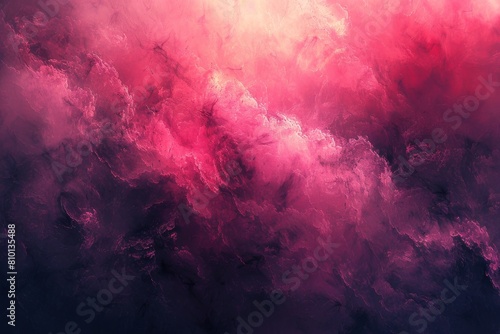 Abstract cloud-like texture with vivid shades of pink and purple creating an ethereal background photo