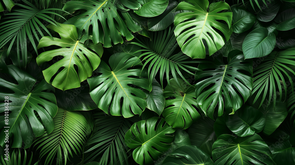 A lush green plant with many leaves and one of them has a hole in it A lush green plant with many leaves and one of them has a hole in it