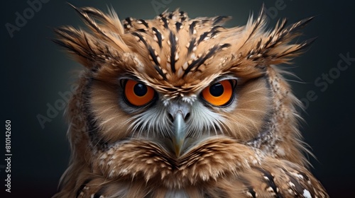 Intense Gaze of a Majestic Owl © Balaraw