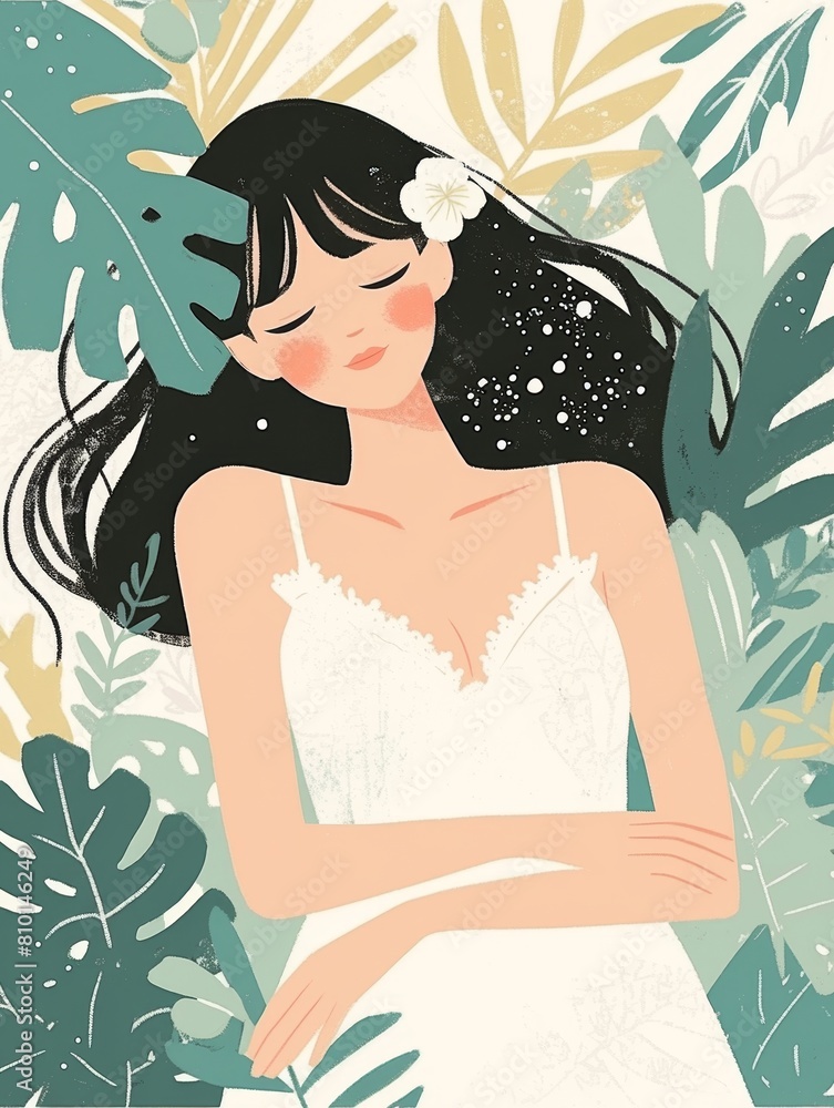Tranquil beauty in tropical paradise Tranquil beauty in tropical paradise