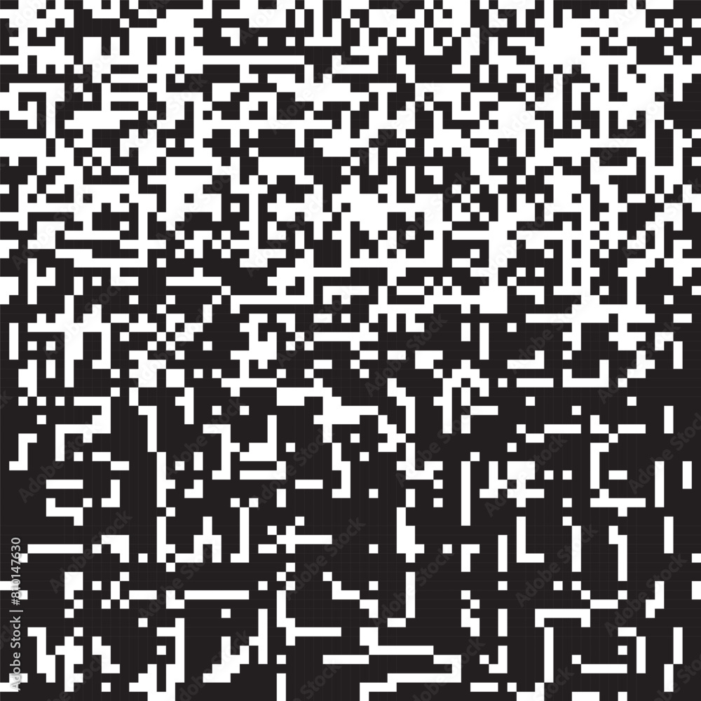 Black and white pixel background. Vector illustration for your graphic design. Black and white pixel background. Vector illustration for your graphic design.