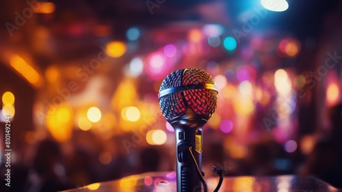 Microphone on Table