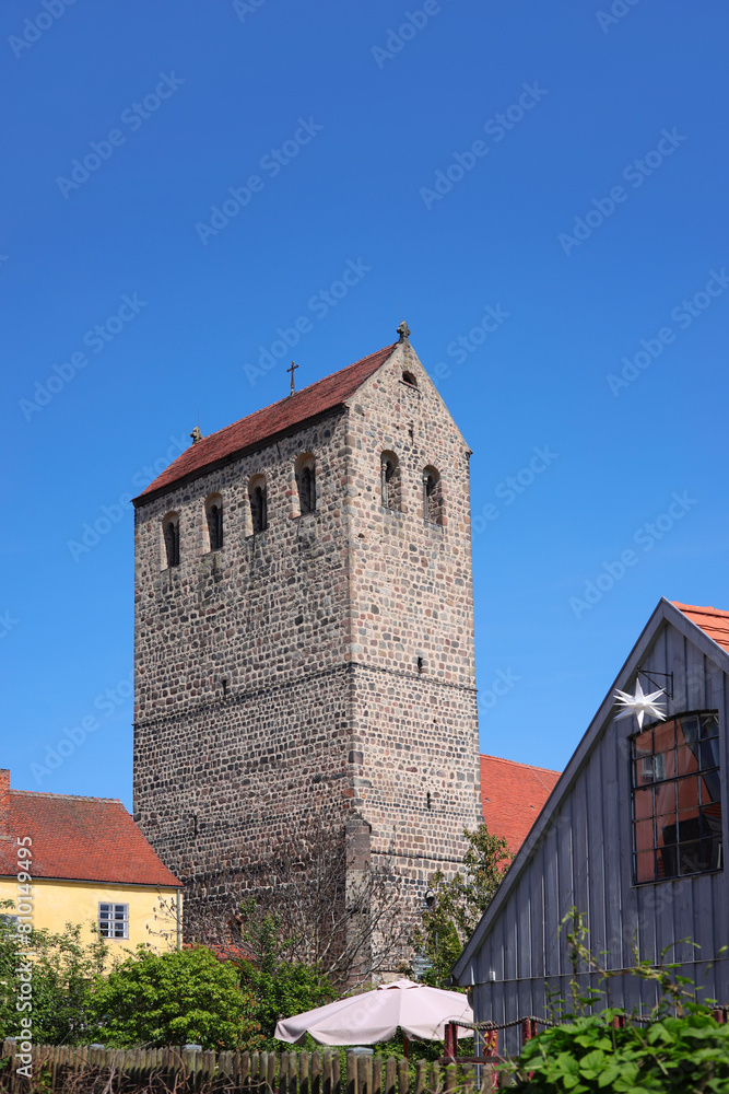 The town church of St. Crucis Ziesar, state of Brandenburg - Germany